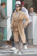 Eiza Gonzalez is spotted leaving San Vicente Bungalows.