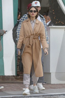 Eiza Gonzalez is spotted leaving San Vicente Bungalows.