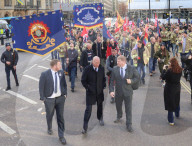 FBU Pay Rally and Lobby of Parliament