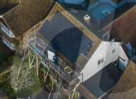 Home solar panel installation