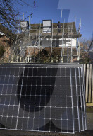 Home solar panel installation