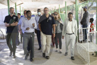 Foreign Secretary James Cleverly visits Health clinic Ethiopia