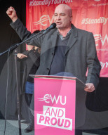 Postal Workers Strike Rally