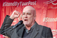 Postal Workers Strike Rally