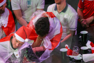 England Fans Boxpark Wembley