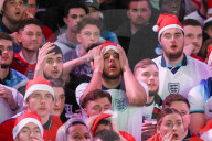 FUSSBALL-WM Katar - England-Fans im Wembley Park nach dem Ausscheiden Englands