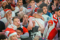England Fans Boxpark Wembley
