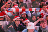 England Fans Boxpark Wembley