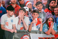 England Fans Boxpark Wembley