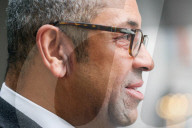 James Cleverly at the BBC New Broadcasting House, London, UK
