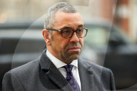 James Cleverly at the BBC New Broadcasting House, London, UK
