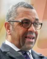 James Cleverly at the BBC New Broadcasting House, London, UK
