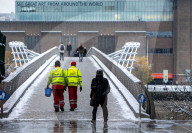 Snowy London