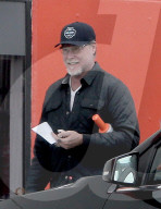 Tori Spellingâ€™s husband Dean McDermott is spotted making a fashion statement in some extremely baggy pants near his home in Calabasas. 