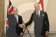 Defence Secretary Ben Wallace, Meets the Defence Ministerr of Hungary