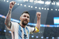 FUSSBALL-WM Katar - Lionel Messi, Star des Halbfinals ARG - CRO