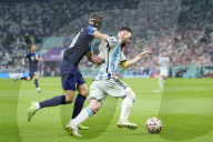 FUSSBALL-WM Katar - Lionel Messi, Star des Halbfinals ARG - CRO