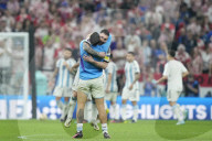 FUSSBALL-WM Katar - Lionel Messi, Star des Halbfinals ARG - CRO