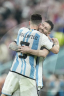 FUSSBALL-WM Katar - Lionel Messi, Star des Halbfinals ARG - CRO