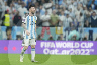 FUSSBALL-WM Katar - Lionel Messi, Star des Halbfinals ARG - CRO