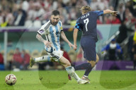 FUSSBALL-WM Katar - Lionel Messi, Star des Halbfinals ARG - CRO