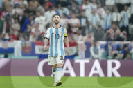 FUSSBALL-WM Katar - Lionel Messi, Star des Halbfinals ARG - CRO