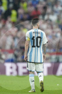 FUSSBALL-WM Katar - Lionel Messi, Star des Halbfinals ARG - CRO