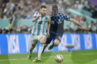 FUSSBALL-WM Katar - Lionel Messi, Star des Halbfinals ARG - CRO