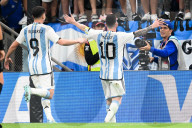 FUSSBALL-WM Katar - Lionel Messi, Star des Halbfinals ARG - CRO