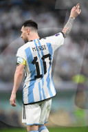 FUSSBALL-WM Katar - Lionel Messi, Star des Halbfinals ARG - CRO
