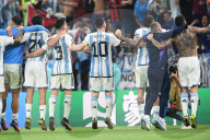 FUSSBALL-WM Katar - Lionel Messi, Star des Halbfinals ARG - CRO