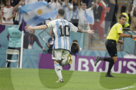 FUSSBALL-WM Katar - Lionel Messi, Star des Halbfinals ARG - CRO