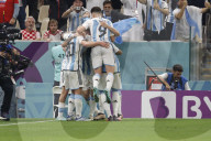 FUSSBALL-WM Katar - Lionel Messi, Star des Halbfinals ARG - CRO