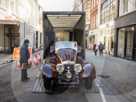 The Bond Street Sale Important Collectors' Motor Cars and Automobilia at Bonhams, London, UK.