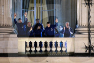 FUSSBALL-WM Katar - 50000 Menschen auf der Place de la Concorde in Paris bejubeln Les Bleus trotz Finalniederlage
