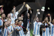 FIFA World Cup Qatar 2022 final match between Argentina and France