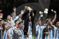 FIFA World Cup Qatar 2022 final match between Argentina and France