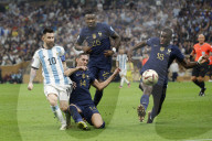 FIFA World Cup Qatar 2022 final match between Argentina and France