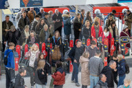 Members of the public head to the shops as RMT strike this week.