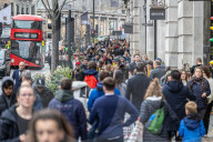Christmas shoppers London as strikes bring chaos for the holiday getaway this week.