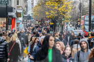 Christmas shoppers London as strikes bring chaos for the holiday getaway this week.