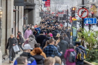 Christmas shoppers London as strikes bring chaos for the holiday getaway this week.