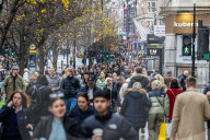 Christmas shoppers London as strikes bring chaos for the holiday getaway this week.