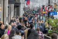 Christmas shoppers London as strikes bring chaos for the holiday getaway this week.