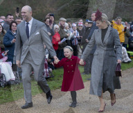 King Charles III Leads The Royal Family To the Christmas Church Service