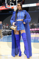 PEOPLE - Winnie Harlow beim Spiel der Washington Wizards gegen die Phoenix Suns in Washington