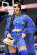 PEOPLE - Winnie Harlow beim Spiel der Washington Wizards gegen die Phoenix Suns in Washington