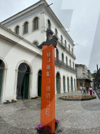 NEWS - Museu Pele (Pele-Museum) in Sao Paulo, Brasilien, ein Tag nach seinem Tod