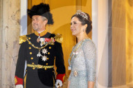 ROYALS - Die dänische Königsfamilie beim Neujahrsempfang auf Schloss Amalienborg