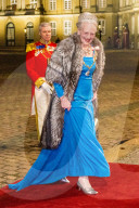 ROYALS - Die dänische Königsfamilie beim Neujahrsempfang auf Schloss Amalienborg